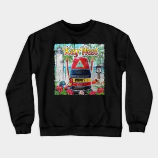 Key West Florida Southernmost Point Crewneck Sweatshirt